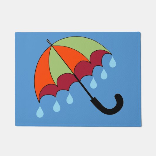 Rainy Day Fußmatte (Vorderseite)
