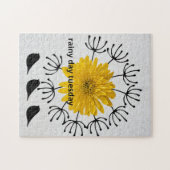 Rainy Day Garden Foto Art Jigsaw Puzzle (Horizontal)