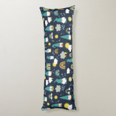 Rainy Day Gnomes Rainbow Kids Seitenschläferkissen (Rückseite (Vertikal))