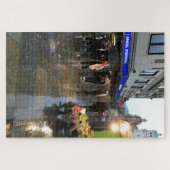 Rainy Day in Angel Islington North London Großbrit Puzzle (Horizontal)