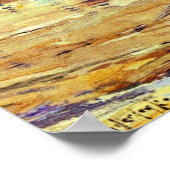 Rainy Day in Bandera von Julian Onderdonk Poster (Ecke)