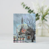 Rainy Day in Edinburgh Postkarte (Stehend Vorderseite)