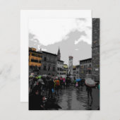 Rainy Day in Florenz Italien Landschaftsfotografie (Vorne/Hinten)