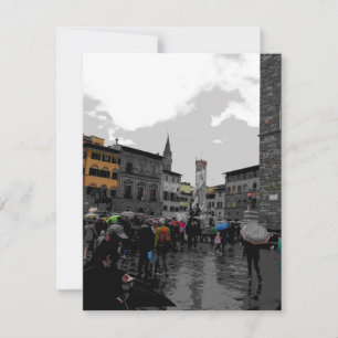Rainy Day in Florenz Italien Landschaftsfotografie