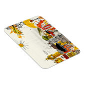 Rainy Day in London Magnet (Rechte Seite)