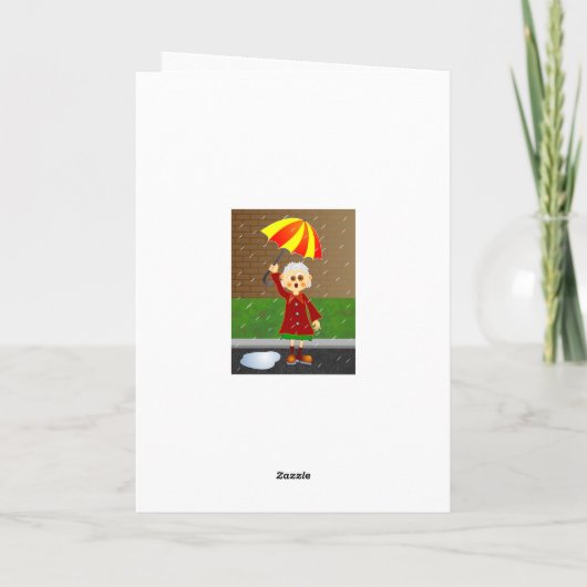 Rainy Day Karte (Rückseite)