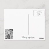 Rainy Day kisses Postkarte (Rückseite)