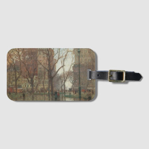 Rainy Day, Madison Square, New York, Paul Cornoyer Gepäckanhänger