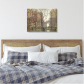 Rainy Day, Madison Square, New York, Paul Cornoyer Leinwanddruck (Insitu (Schlafzimmer))