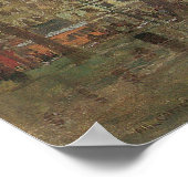 Rainy Day, Madison Square, New York, Paul Cornoyer Poster (Ecke)