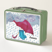 Rainy Day Metal Lunchbox (Vorderseite)