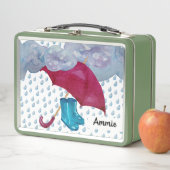 Rainy Day Metal Lunchbox (Beispiel)