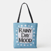 Rainy Day Mood Tote Bag Tasche (Rückseite)