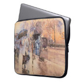 Rainy Day on Fifth Avenue (New York City) Laptopschutzhülle (Vorderseite Links)