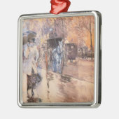 Rainy Day on Fifth Avenue (New York City) Ornament Aus Metall (Links)