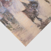 Rainy Day on Fifth Avenue (New York City) Seidenpapier (Detail)