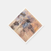 Rainy Day on Fifth Avenue (New York City) Serviette (Ecke)