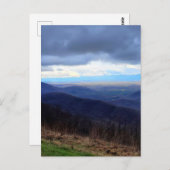 Rainy Day on Rock Castle Gorge Postkarte (Vorne/Hinten)