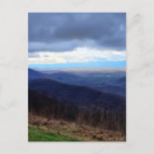 Rainy Day on Rock Castle Gorge Postkarte (Vorderseite)