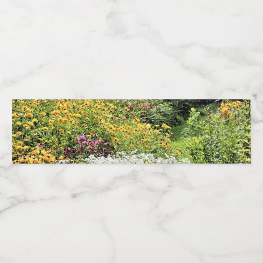 Rainy Day Pathway! Wasserflaschenetikett (Einzelnes Label)