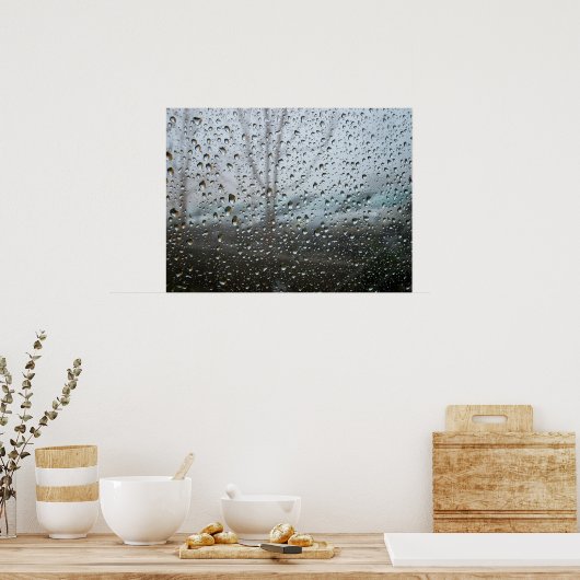 Rainy Day Poster (Küche)