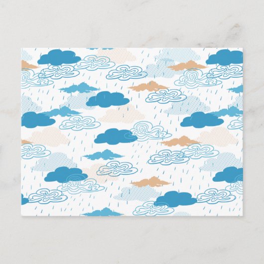 Rainy Day Postkarte (Vorderseite)