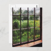 Rainy Day Postkarte (Vorne/Hinten)