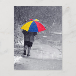 Rainy Day Postkarte