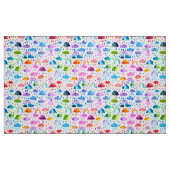 Rainy Day Rainbows Watercolor Regenschirm Stoff (Fat Quarter (45,7 x 55,9 cm))