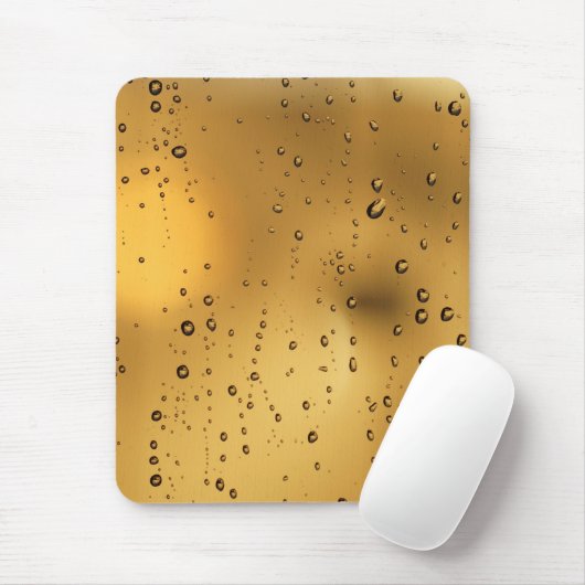 Rainy Day Raindrop Tank Top Mousepad (Mit Mouse)