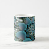 Rainy Day Spiral Fraktal Kaffeetasse (Mittel)