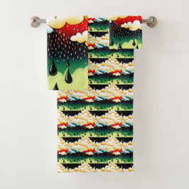 Rainy Days Badhandtuch Set