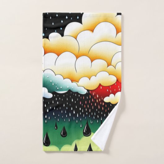 Rainy Days Badhandtuch Set (Handtuch)