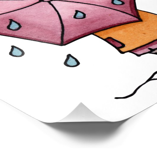 Rainy Days Fotodruck (Ecke)