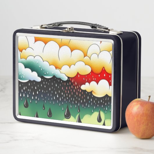 Rainy Days Metall Brotdose (Beispiel)