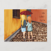 Rainy Days Postkarte (Vorderseite)