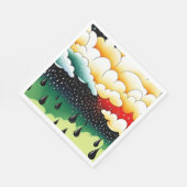 Rainy Days Serviette (Ecke)