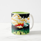 Rainy Days Zweifarbige Tasse (VorderseiteRechts)