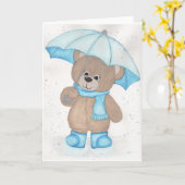 Rainy Daze Karte (Gelbe Blume)