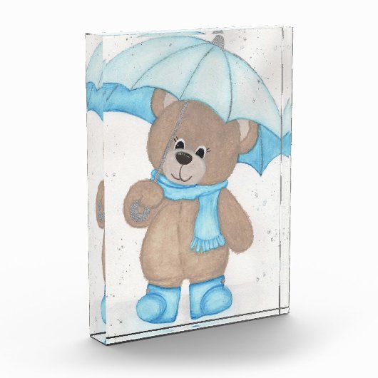 Rainy Daze Teddy Bear Fotoblock (Links)