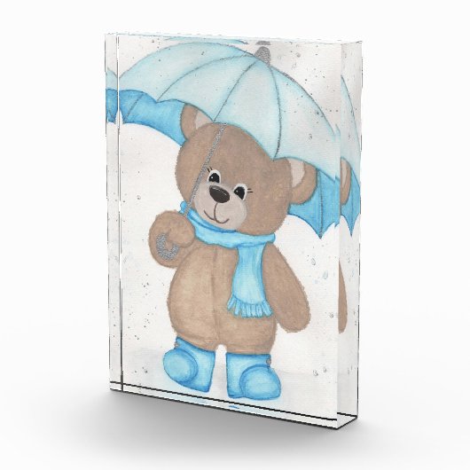Rainy Daze Teddy Bear Fotoblock (Rechts)