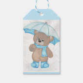 Rainy Daze Teddy Bear Geschenkanhänger (Vorderseite)