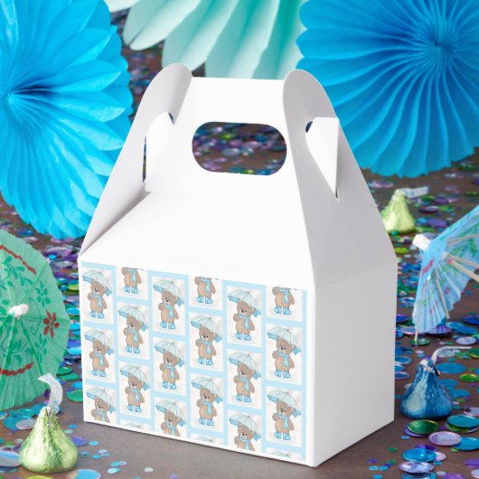 Rainy Daze Teddy Bear Geschenkschachtel (Party)