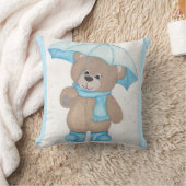 Rainy Daze Teddy Bear Kissen (Decke)