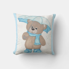 Rainy Daze Teddy Bear Kissen