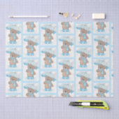 Rainy Daze Teddy Bear Seidenpapier (Handwerk)