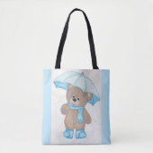 Rainy Daze Teddy Bear Tasche (Vorderseite)