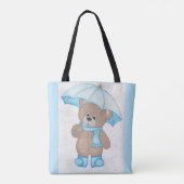 Rainy Daze Teddy Bear Tasche (Rückseite)