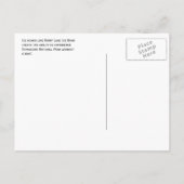 Rainy Lake Ice Road, Voyageurs National Park, MN Postkarte (Rückseite)