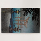 Rainy Miyajima von Tsuchiya Koitsu Puzzle (Horizontal)